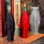 Halloween Wizard Robe Candle Silicone Statue Molds