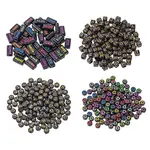 490Pcs Opaque & Craft Style Acrylic Beads