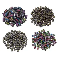 490Pcs Opaque & Craft Style Acrylic Beads