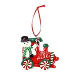 Christmas Car Handmade Polymer Clay Pendant Decorations