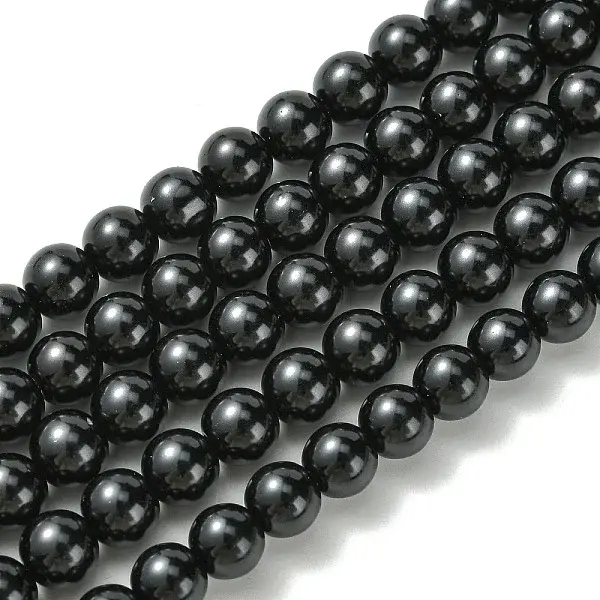 Eco-Friendly Glass Pearl Bead Strands