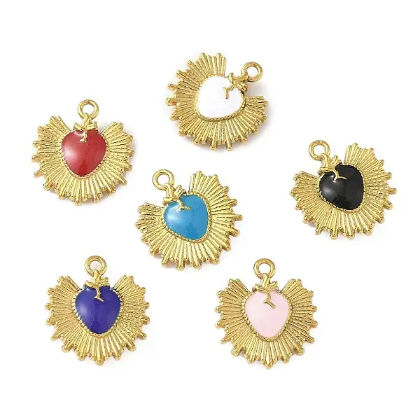 304 Stainless Steel Enamel Pendants