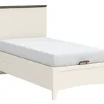 Studentská postel 100x200 s úložným prostorem meryn - béžová