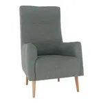 Křeslo ušák samy - mentol/buk