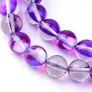 Synthetic Moonstone Beads Strands
