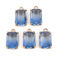 Gradient Color Glass Pendants