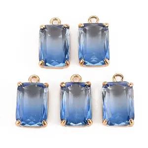 Gradient Color Glass Pendants