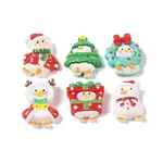 Christmas Opaque Resin Decoden Cabochons