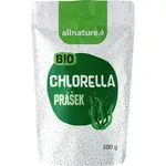 Allnature Chlorella BIO přírodní antioxidant v prášku 100 g