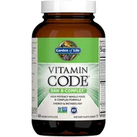 Garden of Life Vitamin Code RAW B-Complex kapsle pro normální činnost nervové soustavy a krásnou pleť 60 cps