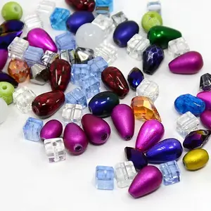 Mixed Glass Loose Beads
