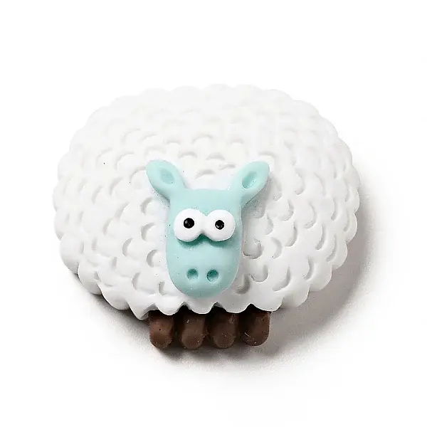 Cartoon Animal Opaque Resin Cabochons