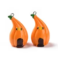 Autumn Opaque Resin Pendants