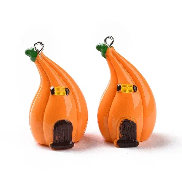 Autumn Opaque Resin Pendants
