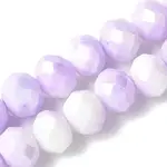 Electroplate Glass Beads Strands