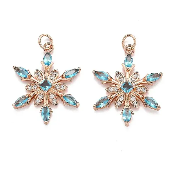 Brass Cubic Zirconia Pendants