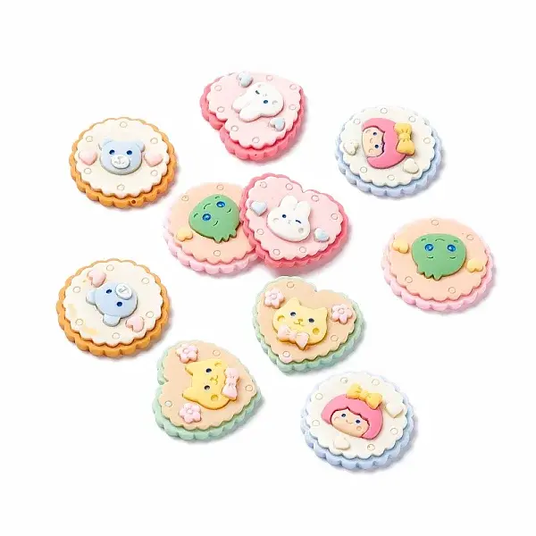 Opaque Resin Cabochons