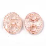 Transparent Crackle Acrylic Links Connectors