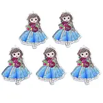 Transparent Printed Acrylic Big Pendants