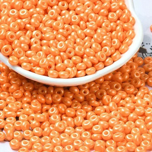 Baking Paint Luster Glass Seed Beads
