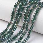 Electroplate Opaque Glass Beads Strands
