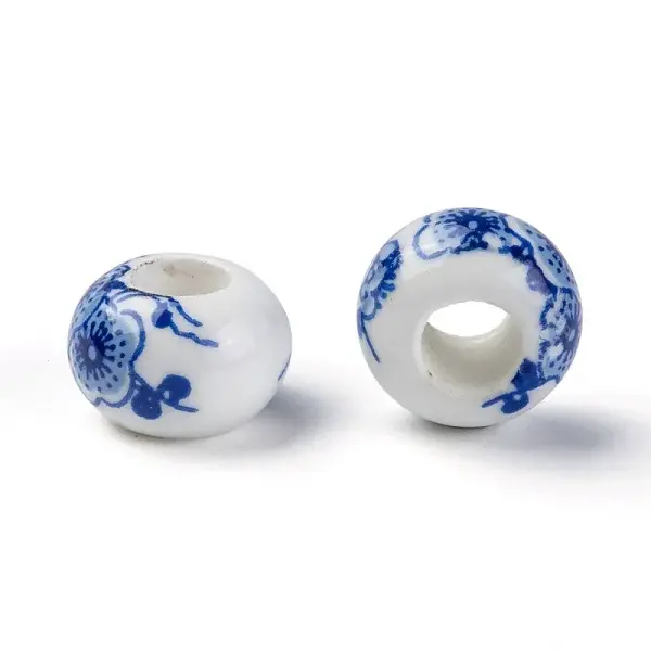 Handmade Porcelain European Beads