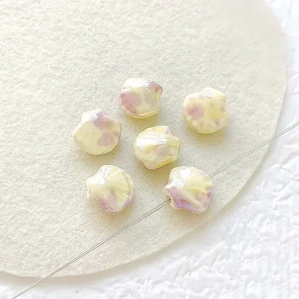 Shell Shape Handmade Porcelain Beads