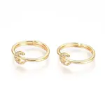 Adjustable Brass Finger Rings