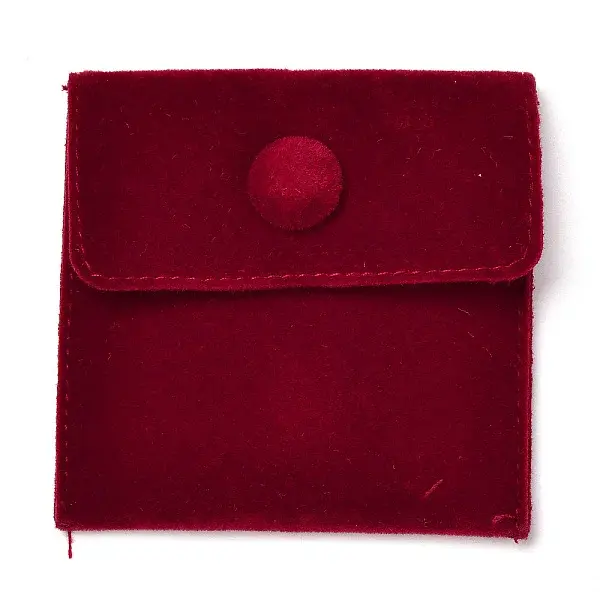 Square Velvet Jewelry Bags