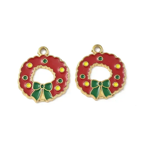 304 Stainless Steel Enamel Pendants