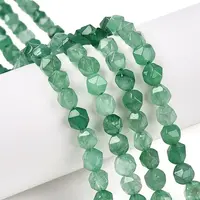 Natural Green Aventurine Beads Strands
