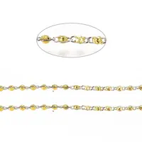 Brass Handmade Beaded Chain