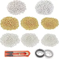 DIY Lettern Acrylic Beads Stretch Bracelet Kits for Kids