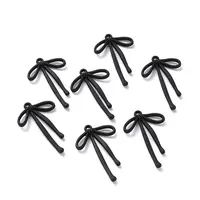 Spray Painted Alloy Pendants