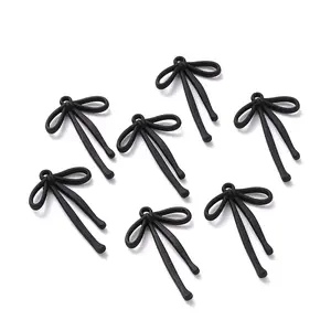 Spray Painted Alloy Pendants