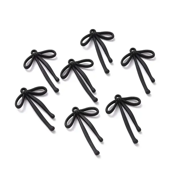 Spray Painted Alloy Pendants