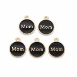 Mother's Day Alloy Enamel Charms