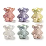 UV Plating Iridescent Acrylic Beads