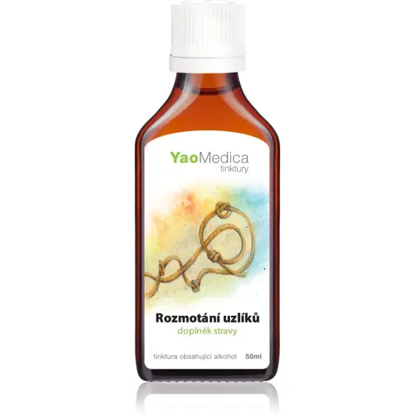 YaoMedica Rozmotání uzlíků bylinná tinktura podporující správnou činnost lymfatického systému 50 ml