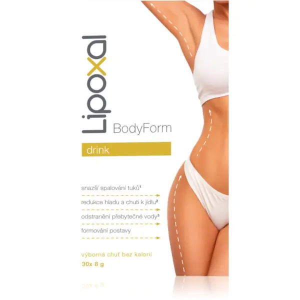 Lipoxal BodyForm drink sáčky pro podporu hubnutí 30 ks