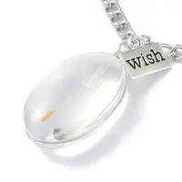 Dandelion Seed Wish Necklace for Teen Girl Women Gift