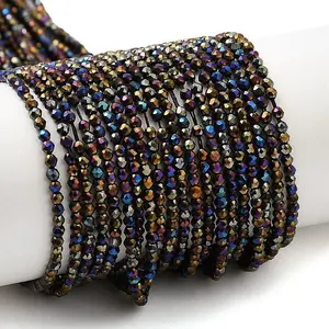 Electroplate Glass Beads Strands