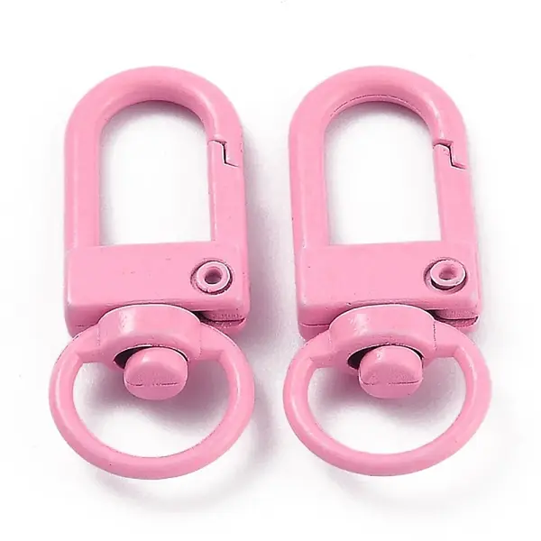 Zinc Alloy Baking Paint Swivel Snap Hooks Clasps