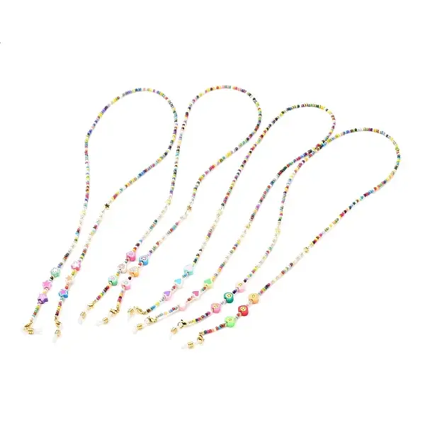 Glass Seed Beads Eyeglasses Chains