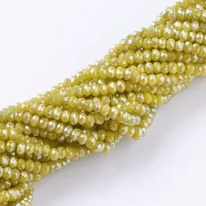 Electroplate Glass Beads Strands