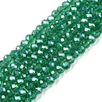 Electroplate Glass Beads Strands
