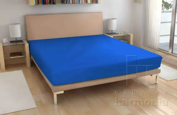 Froté plachta - tmavo modré - froté plachta - tmavo modré 90 x 200 cm