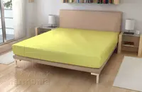 Jersey plachta - svetlo žltá - 70 x 140 cm