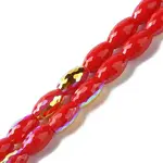 AB Color Plated Electroplate Beads Strands