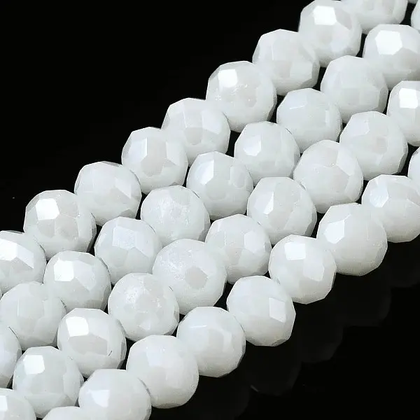 Electroplate Glass Beads Strands